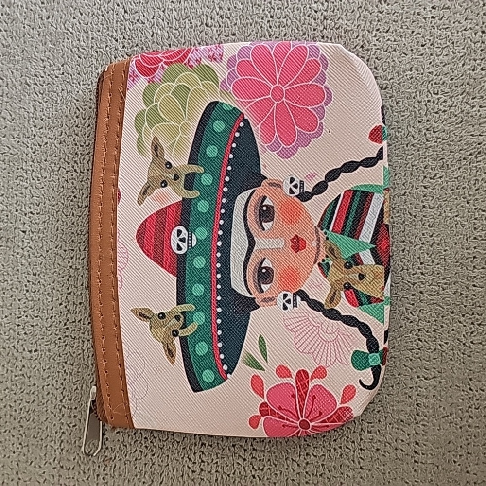Frida Kahlo Coin Purse - Picture 2 of 5